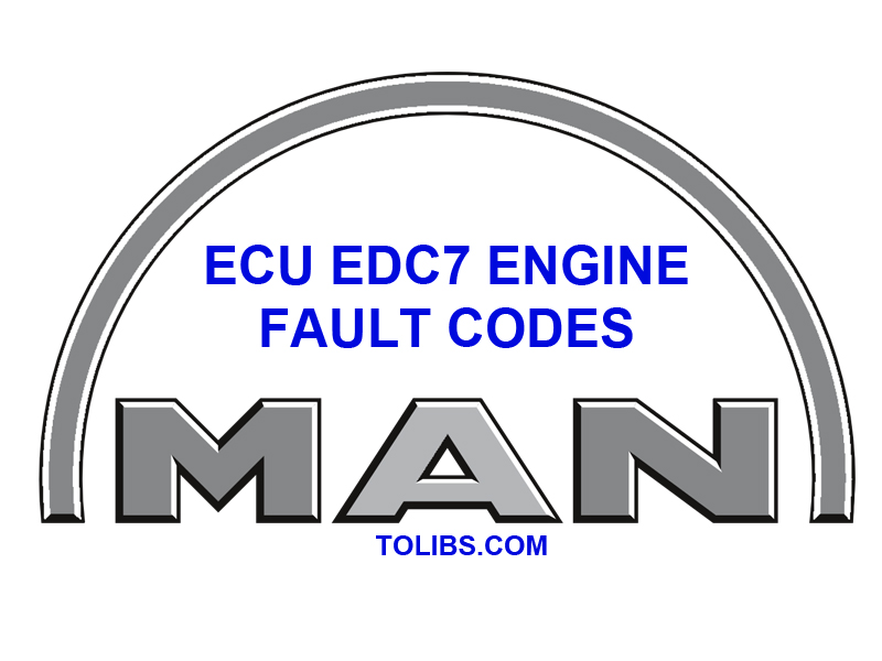 MAN Trucks ECU EDC7 Engine Fault Codes List