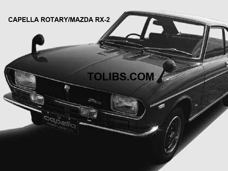 Capella Rotary/Mazda RX-2 Vehicle specifications