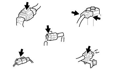 Connectors can be disconnected