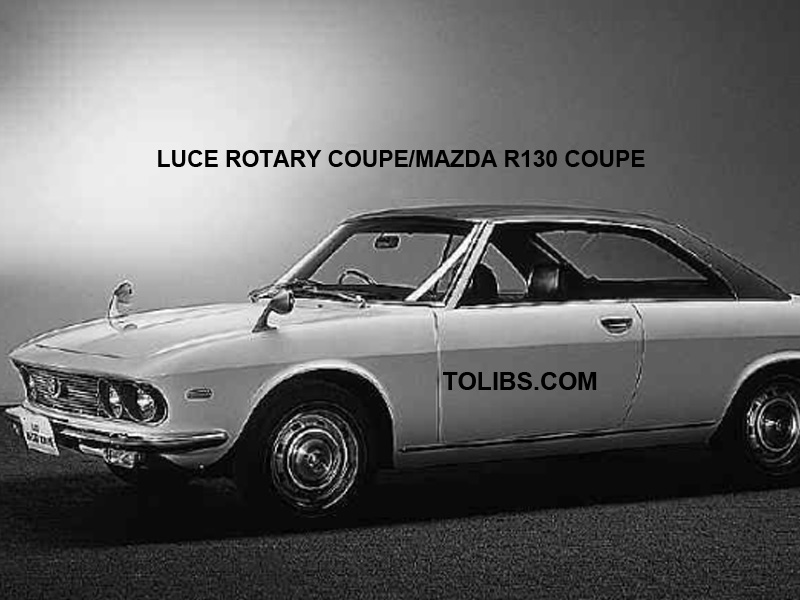 Luce Rotary Coupe Mazda R130 Coupe Vehicle specifications