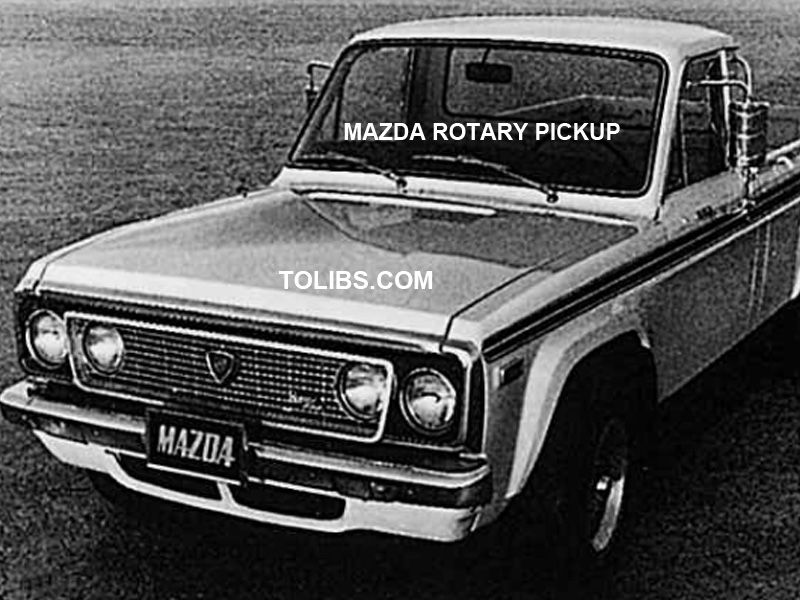 Mazda Rotary Pickup Vehicle specifications