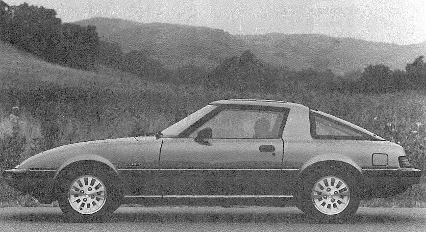 Mazda RX-7 introducedin 1978 was the car that put the rotary engine on the map Sports-car aficionados have found the car to offer exciting performance economical operation and excellent reliability What else could you ask for
