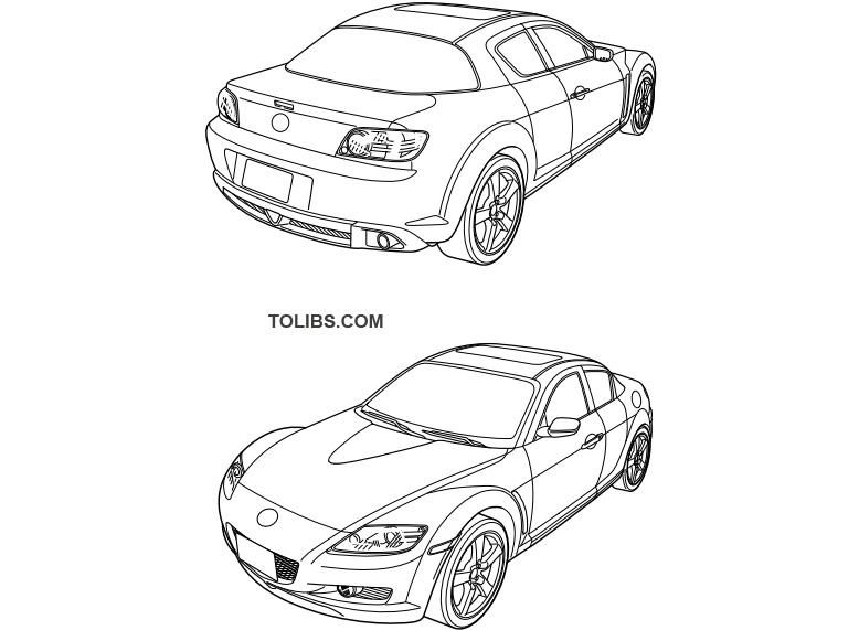 mazda rx-8 External view