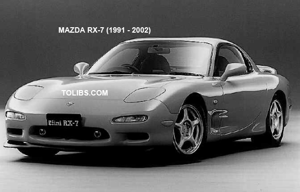 Mazda RX-7 (1991 - 2002) vehicle specifications