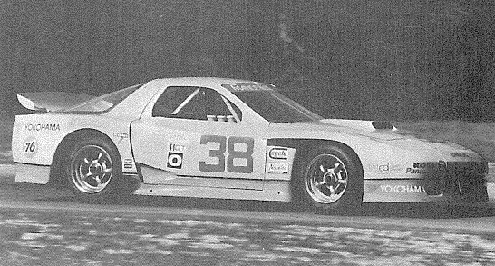 Roger Mandeville introduced his 1986 IMSA GTO RX-7 at the season finale at Daytona The engine a three-rotor model that produced over 450 HP featured an electronic management system  Obviously rotary engines have come a long way since the RX-7 was introduced
