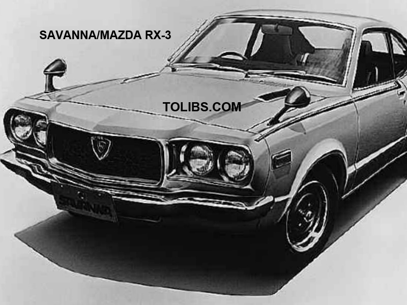 Savanna/Mazda RX-3 Vehicle specifications