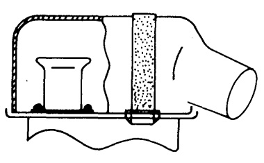 The design of the carburetor cold air box