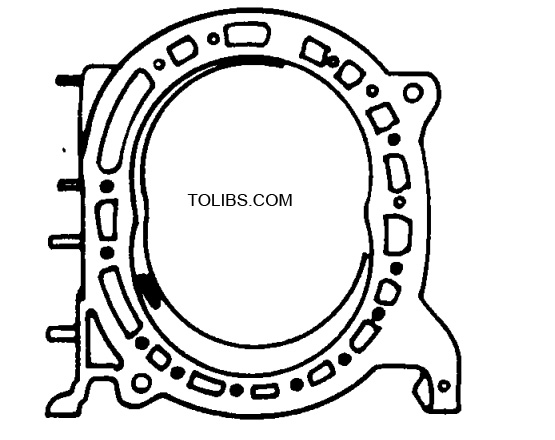 The intake and exhaust timing is as follows
