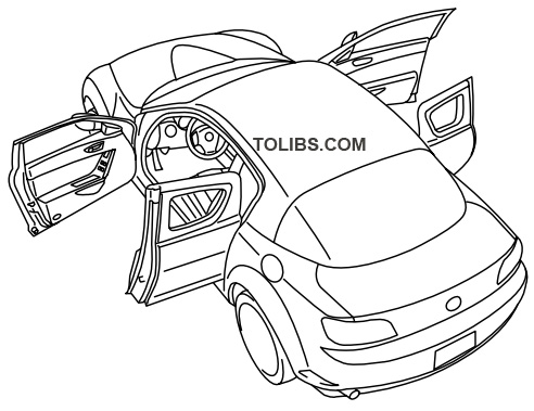 Trunk compartment with a practical capacity