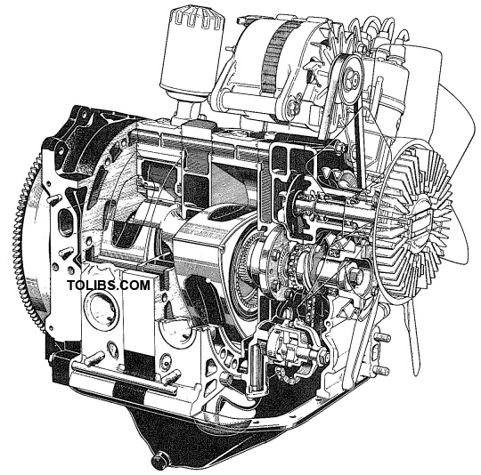 With only 60-70percent of the parts foundin a piston engine arotary is simpler more durable and more reliable Drawing courtesy Rotary Rocket