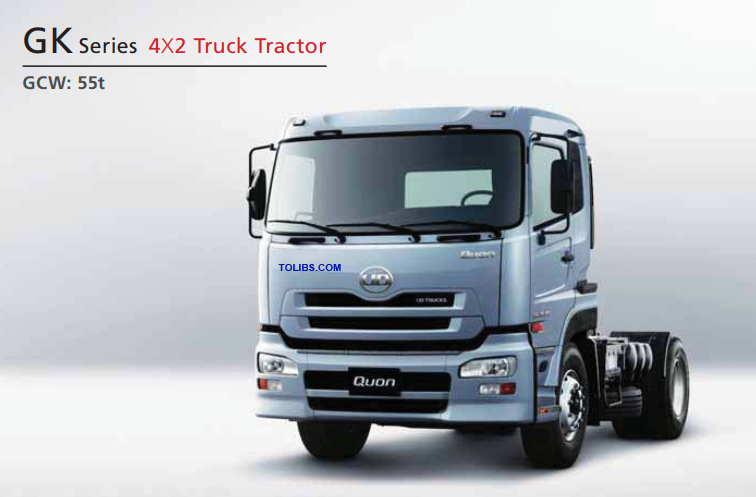 GK Series 4X2 Truck Tractor GCW