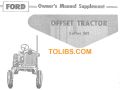 1960 Ford Tractor 501 Offset Owner’s Manual