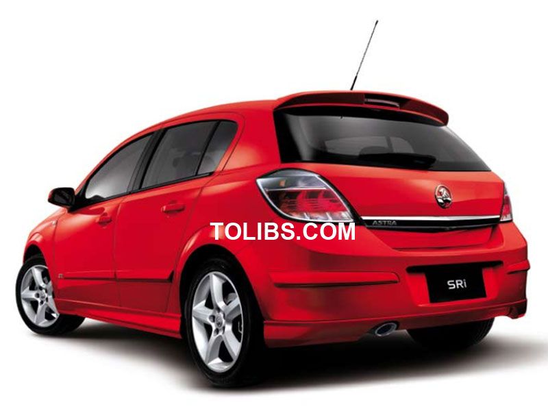 Holden Astra SRi 5 door hatch Specification