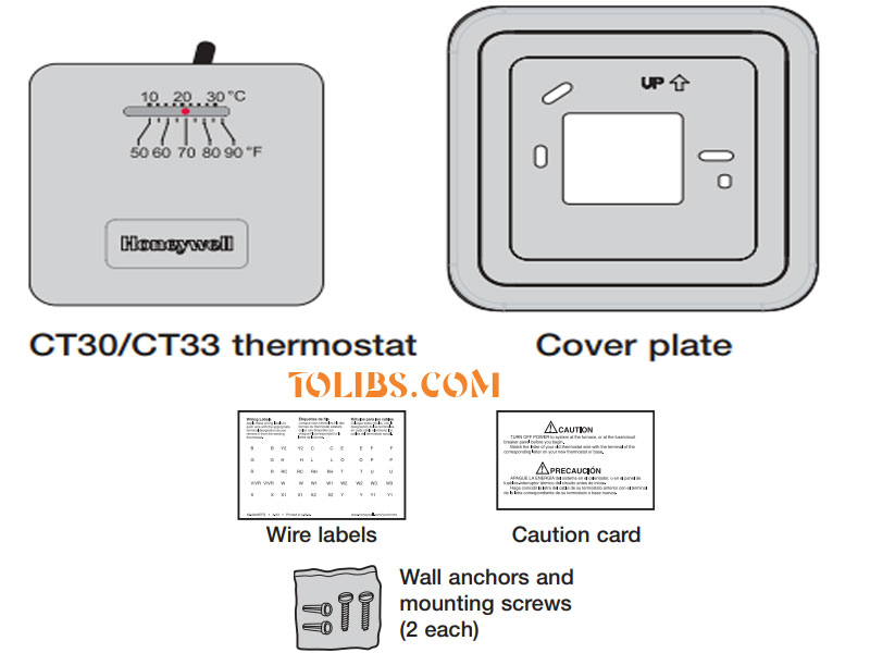 Honeywell CT30 package include