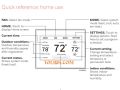 Color Touchscreen Programmable Thermostat RTH9585WF Smart Series