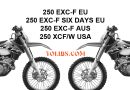 250 SX-F XC-F KTM Workshop Repair Manual