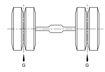 Difference in wheel load ESC-126 