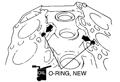Installation Cylinder head Mazda MPV