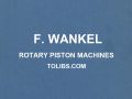 Mazda Rotary Piston Machines