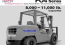 Nissan Forklift F04 Series Specifications